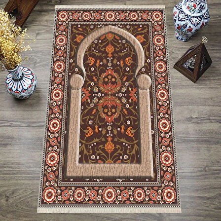 Dijital Baskılı, Yıkanabilir, Yumuşak Dokulu Çocuk ve Yetişkin SECCADE S-DOT-SN-069