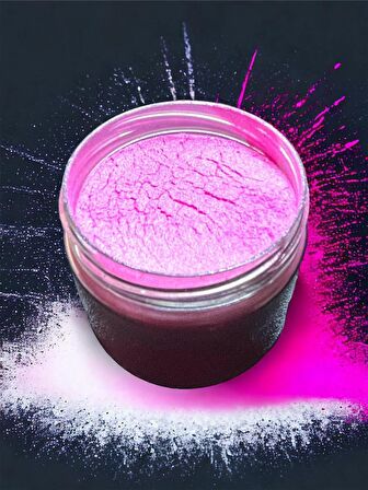 Sedefli Toz Pigment   Pembe  40 GR