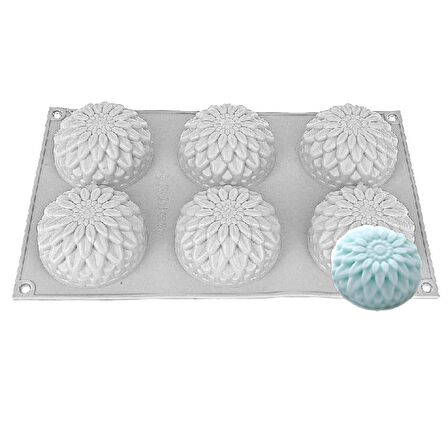 Çoklu Silikon Tart Kek Pasta Tatlı Kalıbı - SF7014