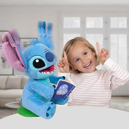 Miniklabtoys Sesli Karanlıkta Parlayan Masal Anlatan Peluş 34 Cm