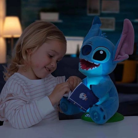 Miniklabtoys Sesli Karanlıkta Parlayan Masal Anlatan Peluş 34 Cm