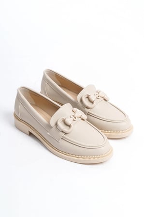 Kadın Loafer Makosen Casual Tokalı Günlük Yumuşak Ayakkabı