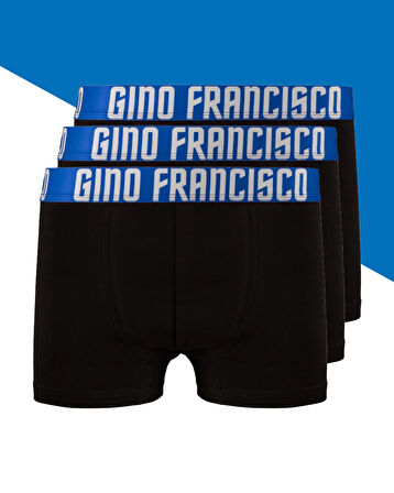 MAVİ Premium Kutulu 3'lü Erkek Boxer