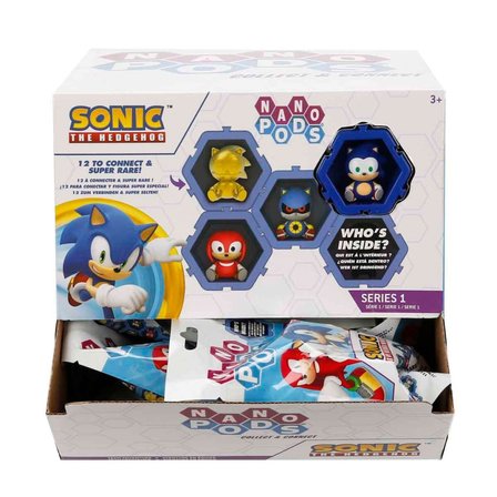 Toygame Figür Sonıc Nano Pods Sürpriz Paket(Sonıc)