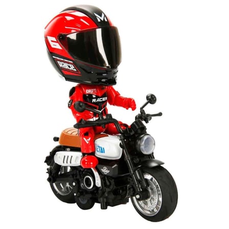BirlikToy 5835 Motosiklet 1 14 Kasklı Figür Pb 3R Ses Işık