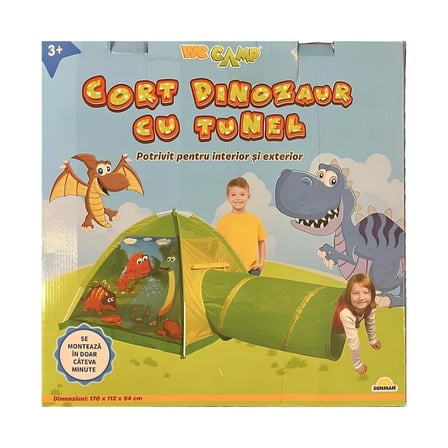 Miniklabtoys İglo Dinazor Tünelli Çadır 170X112X94 Cm