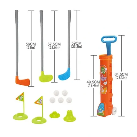 Birliktoy Çekçek Arabalı Golf Seti