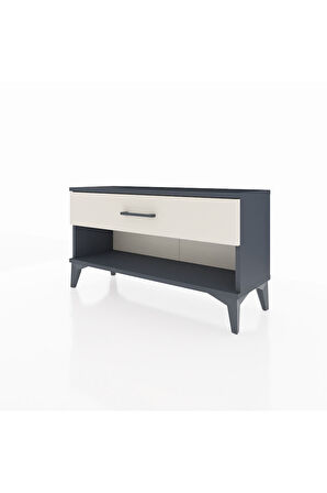 Arges Şifonyer Tek Çekmeceli 88x30x48 Antrasit-Aytaşı