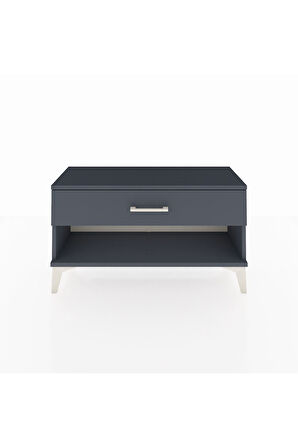 Arges Şifonyer Tek Çekmeceli 88x30x48 Antrasit-Antrasit