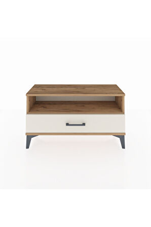 Arges Şifonyer Tek Raflı Tek Çekmeceli 88x30x48 Çam-Aytaşı