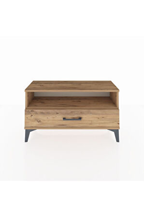 Arges Şifonyer Tek Raflı Tek Çekmeceli 88x30x48 Çam-Çam
