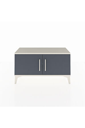 Arges Şifonyer Tek Raflı 2 Kapaklı 88x30x48 Aytaşı-Antrasit