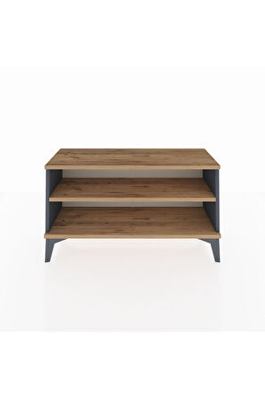 Arges Şifonyer Tek Raflı 88x30x48 Antrasit-Çam