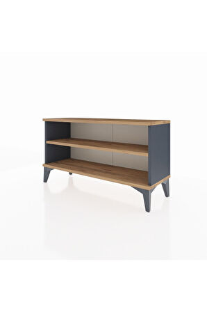 Arges Şifonyer Tek Raflı 88x30x48 Antrasit-Çam