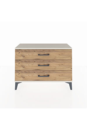 Arges Şifonyer 3 Çekmeceli 88x30x64 Aytaşı-Çam