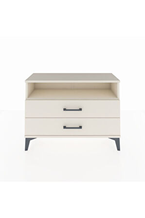 Arges Şifonyer Tek Raflı 2 Çekmeceli 88x30x64 Aytaşı-Aytaşı