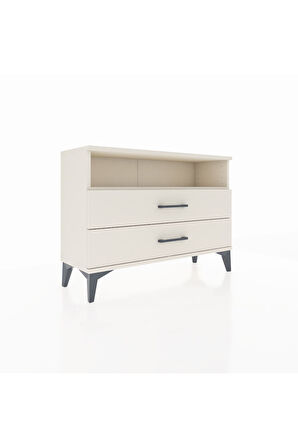 Arges Şifonyer Tek Raflı 2 Çekmeceli 88x30x64 Aytaşı-Aytaşı