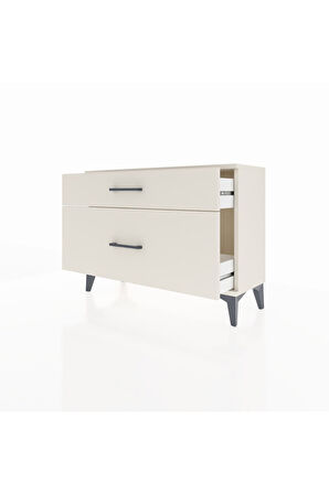 Arges Şifonyer 2 Çekmeceli 88x30x64 Aytaşı-Aytaşı