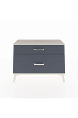 Arges Şifonyer 2 Çekmeceli 88x30x64 Aytaşı-Antrasit