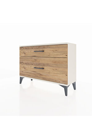 Arges Şifonyer 2 Çekmeceli 88x30x64 Aytaşı-Çam