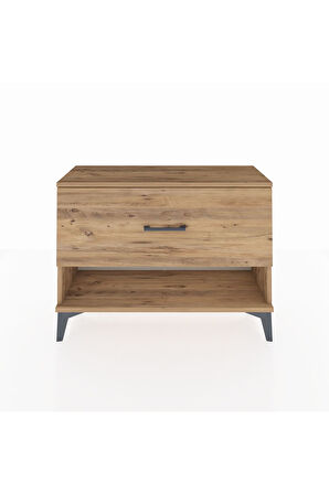 Arges Şifonyer Tek Çekmeceli 88x30x64 Çam-Çam