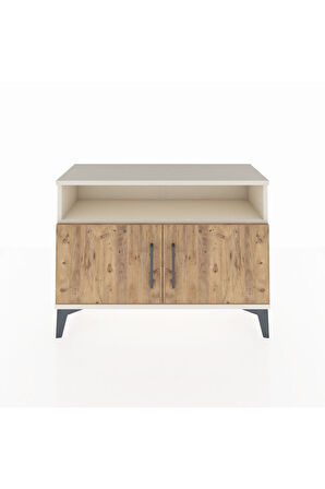 Arges Şifonyer 2 Raflı 2 Kapaklı 88x30x64 Aytaşı-Çam