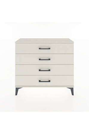 Arges Şifonyer 4 Çekmeceli 88x30x80 Aytaşı-Aytaşı