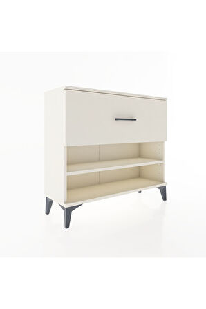 Arges Şifonyer Tek Raflı Tek Çekmeceli 88x30x80 Aytaşı-Aytaşı