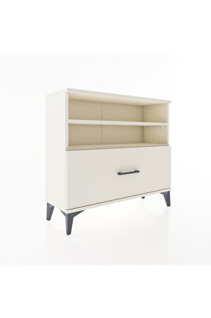 Arges Şifonyer 2 Raflı Tek Çekmeceli 88x30x80 Aytaşı-Aytaşı