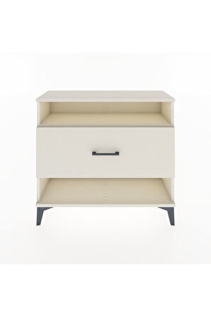 Arges Şifonyer Tek Raflı Tek Çekmeceli 88x30x80 Aytaşı-Aytaşı