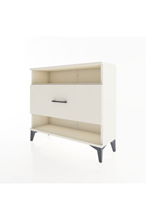 Arges Şifonyer Tek Raflı Tek Çekmeceli 88x30x80 Aytaşı-Aytaşı