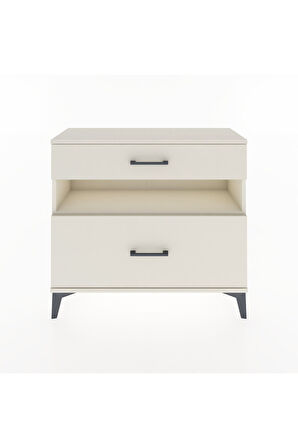 Arges Şifonyer Tek Raflı 2 Çekmeceli 88x30x80 Aytaşı-Aytaşı