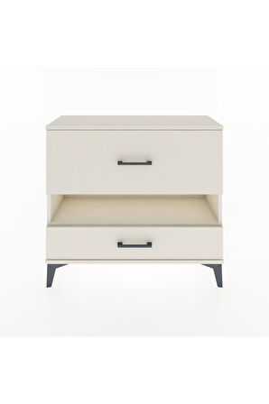 Arges Şifonyer Tek Raflı 2 Çekmeceli 88x30x80 Aytaşı-Aytaşı