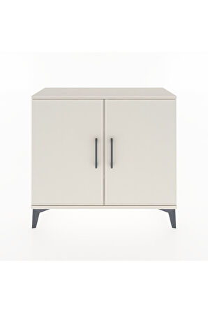 Arges Şifonyer 2 Raflı 2 Kapaklı 88x30x80 Aytaşı-Aytaşı