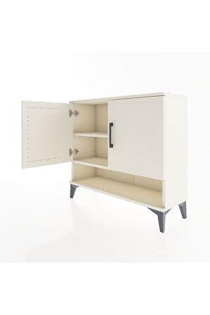 Arges Şifonyer 2 Raflı 2 Kapaklı 88x30x80 Aytaşı-Aytaşı