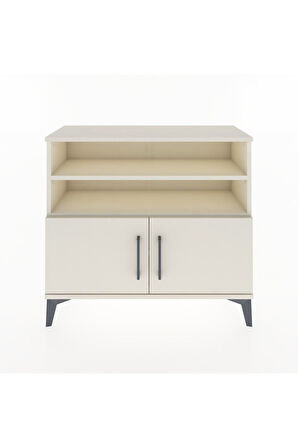 Arges Şifonyer 3 Raflı 2 Kapaklı 88x30x80 Aytaşı-Aytaşı