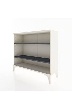 Arges Şifonyer 2 Raflı 88x30x80 Aytaşı-Antrasit