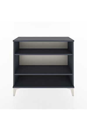 Arges Şifonyer 2 Raflı 88x30x80 Antrasit-Antrasit
