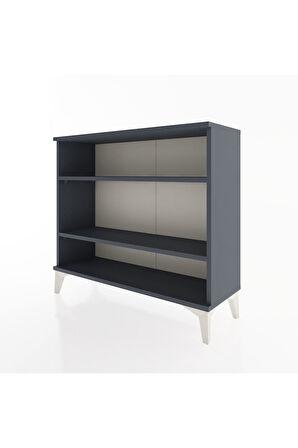 Arges Şifonyer 2 Raflı 88x30x80 Antrasit-Antrasit