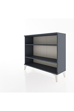 Arges Şifonyer 2 Raflı 88x30x80 Antrasit-Antrasit