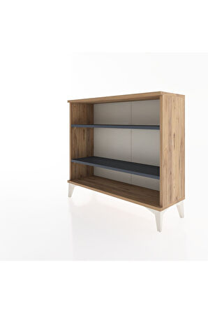 Arges Şifonyer 2 Raflı 88x30x80 Çam-Antrasit