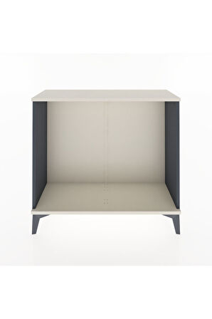 Arges Şifonyer 88x30x80 Antrasit-Aytaşı