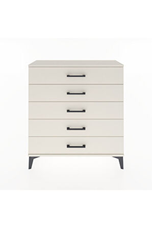 Arges Şifonyer 5 Çekmeceli 88x30x96 Aytaşı-Aytaşı