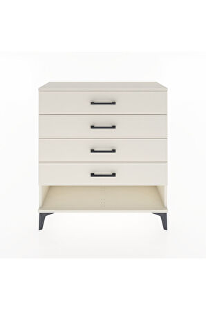 Arges Şifonyer 4 Çekmeceli 88x30x96 Aytaşı-Aytaşı