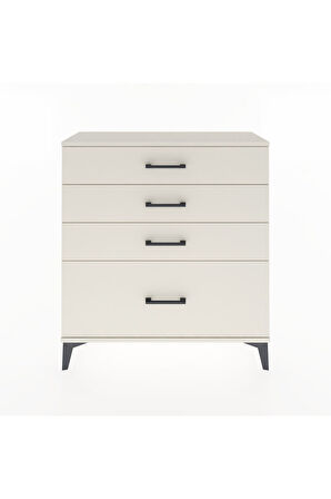 Arges Şifonyer 4 Çekmeceli 88x30x96 Aytaşı-Aytaşı