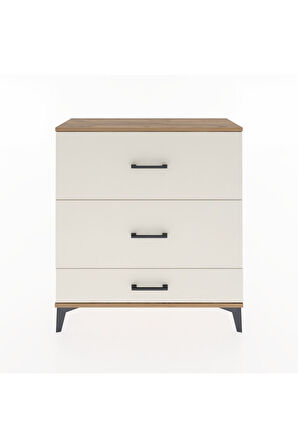 Arges Şifonyer 3 Çekmeceli 88x30x96 Çam-Aytaşı