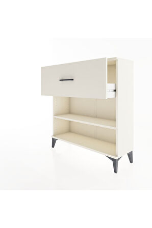 Arges Şifonyer Tek Raflı Tek Çekmeceli 88x30x96 Aytaşı-Aytaşı