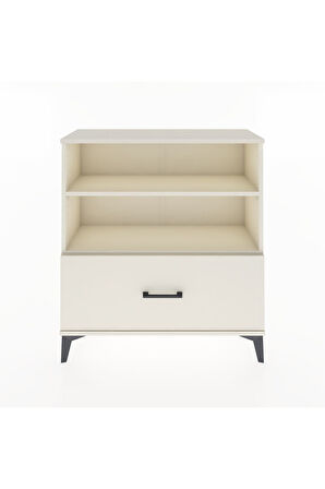 Arges Şifonyer 2 Raflı Tek Çekmeceli 88x30x96 Aytaşı-Aytaşı