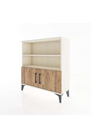 Arges Şifonyer 3 Raflı 2 Kapaklı 88x30x96 Aytaşı-Çam