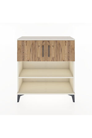 Arges Şifonyer 3 Raflı 2 Kapaklı 88x30x96 Aytaşı-Çam
